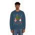 Merry & Bright Holidays Christmas Unisex Heavy Blend™ Crewneck Sweatshirt