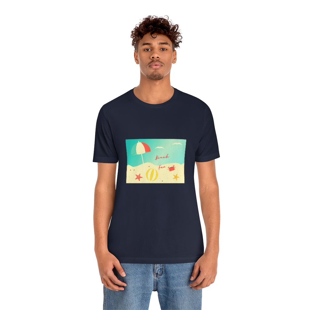 Beach Fun Unisex Jersey Short Sleeve Tee