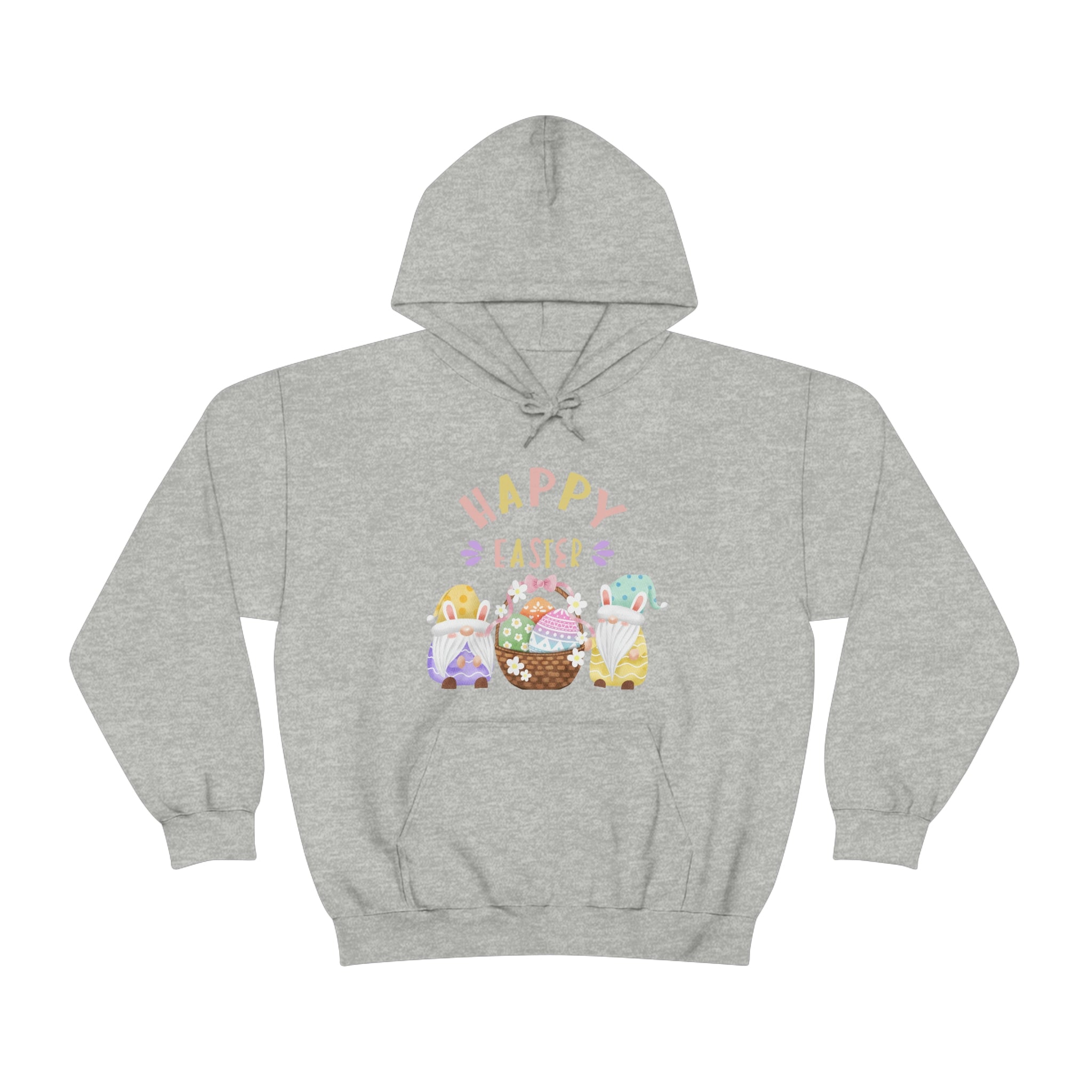 Happy Easter Gnome Unisex Heavy Blend™ Hooded Sweatshirt