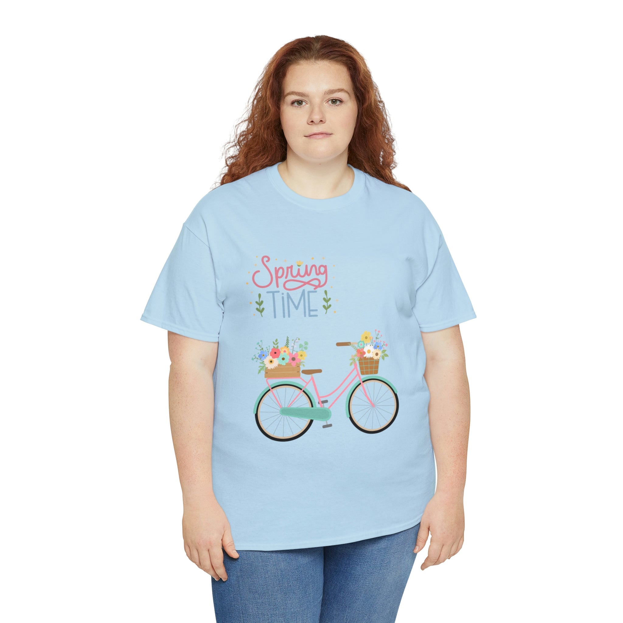 Spring Time Unisex Heavy Cotton Tee