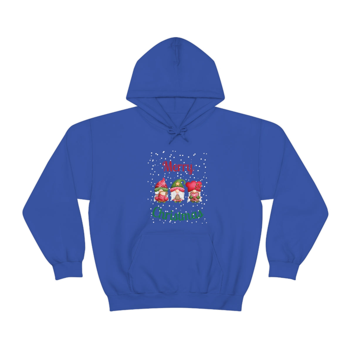 Three Gnomes Merry Christmas Unisex Heavy Blend™ Hooded Sweatshirt