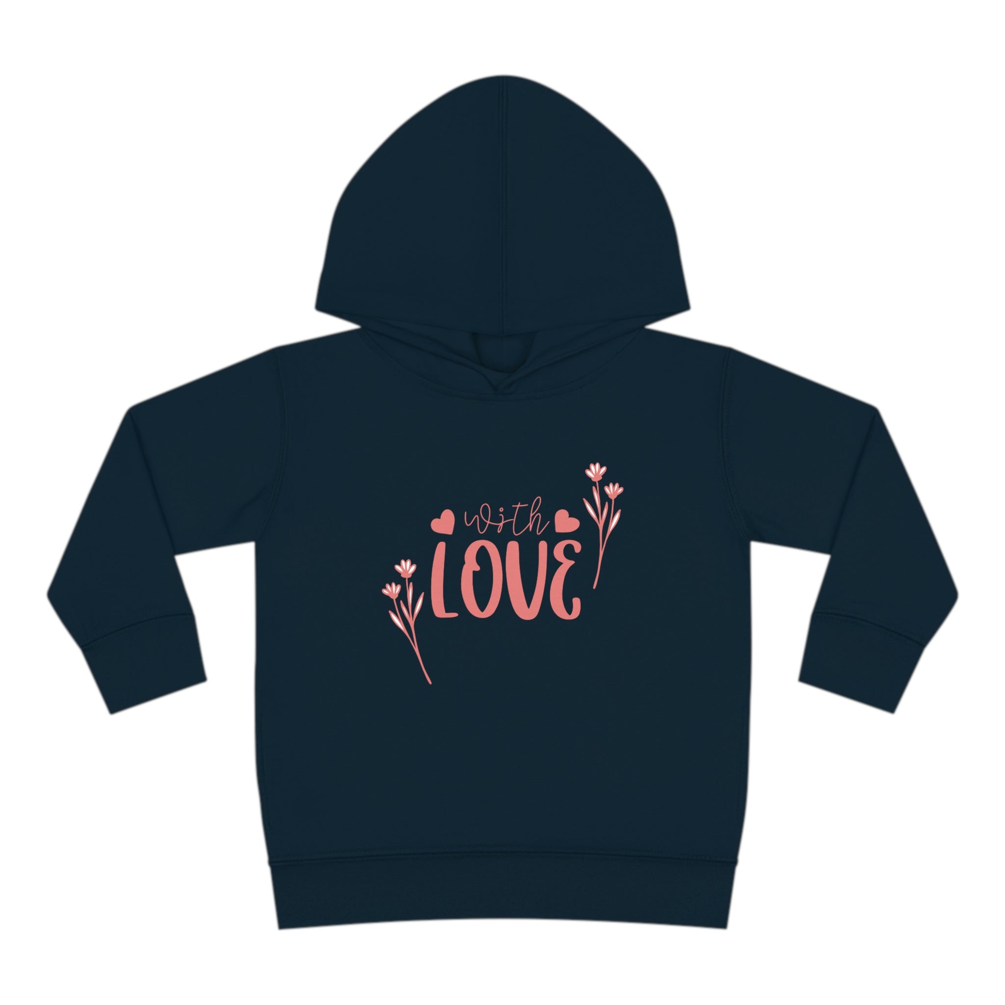 With Love Toddler Pullover Fleece Hoodie