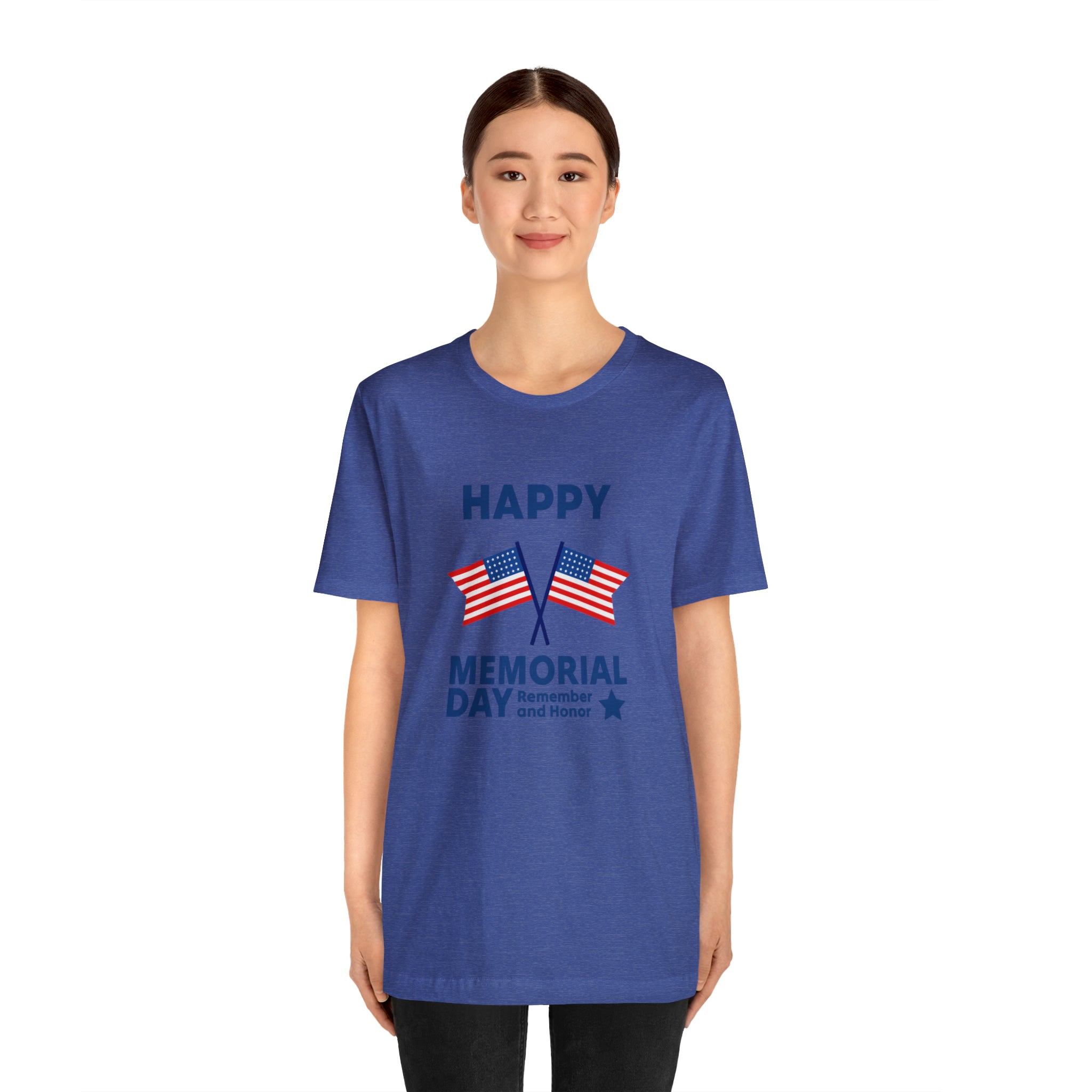 Happy Memorial Day Unisex Jersey Short Sleeve Tee