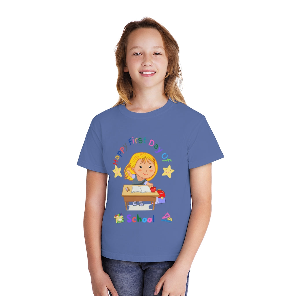 Happy First Day of School Youth Midweight Tee