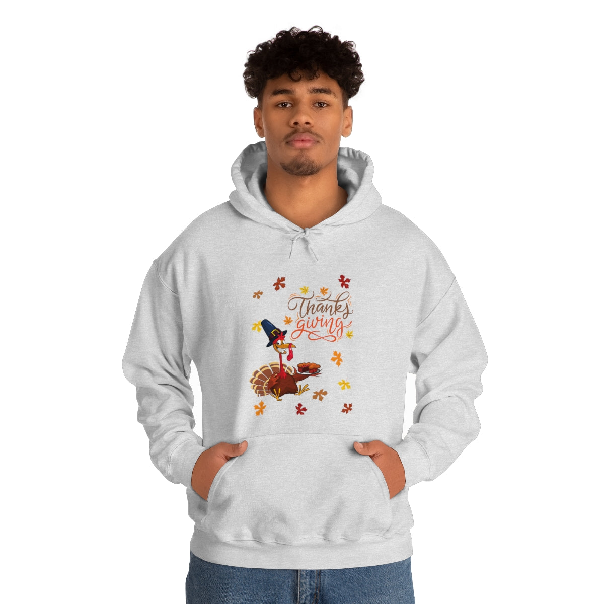 Thanksgiving Turkey Unisex Heavy Blend™ Hooded Sweatshirt
