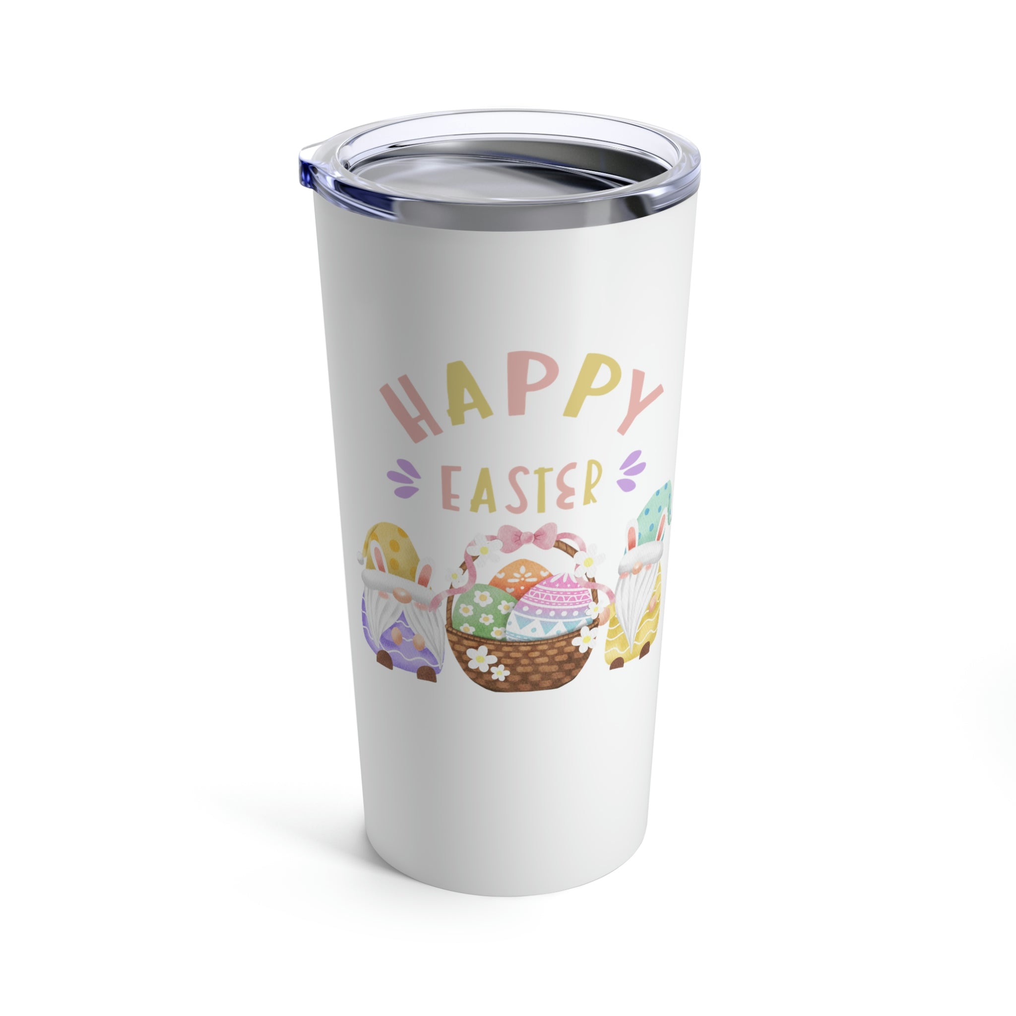 Happy Easter Gnome Tumbler 20oz