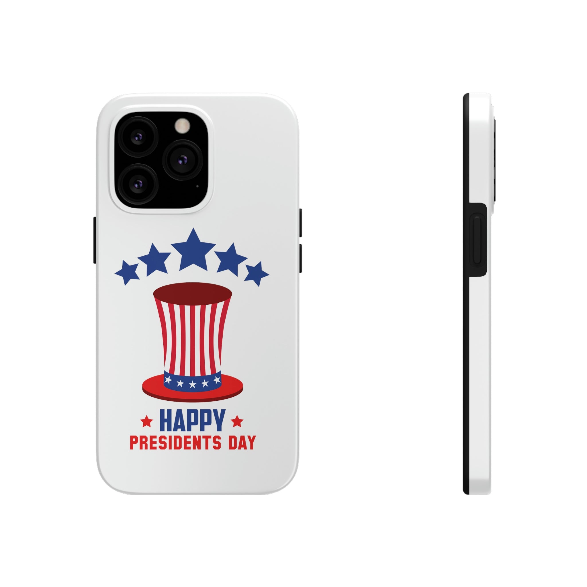 Happy President's Day Hat Tough Phone Cases, Case-Mate