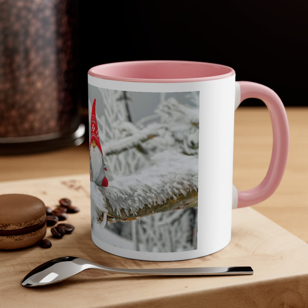 Merry Christmas Accent Coffee Mug, 11oz