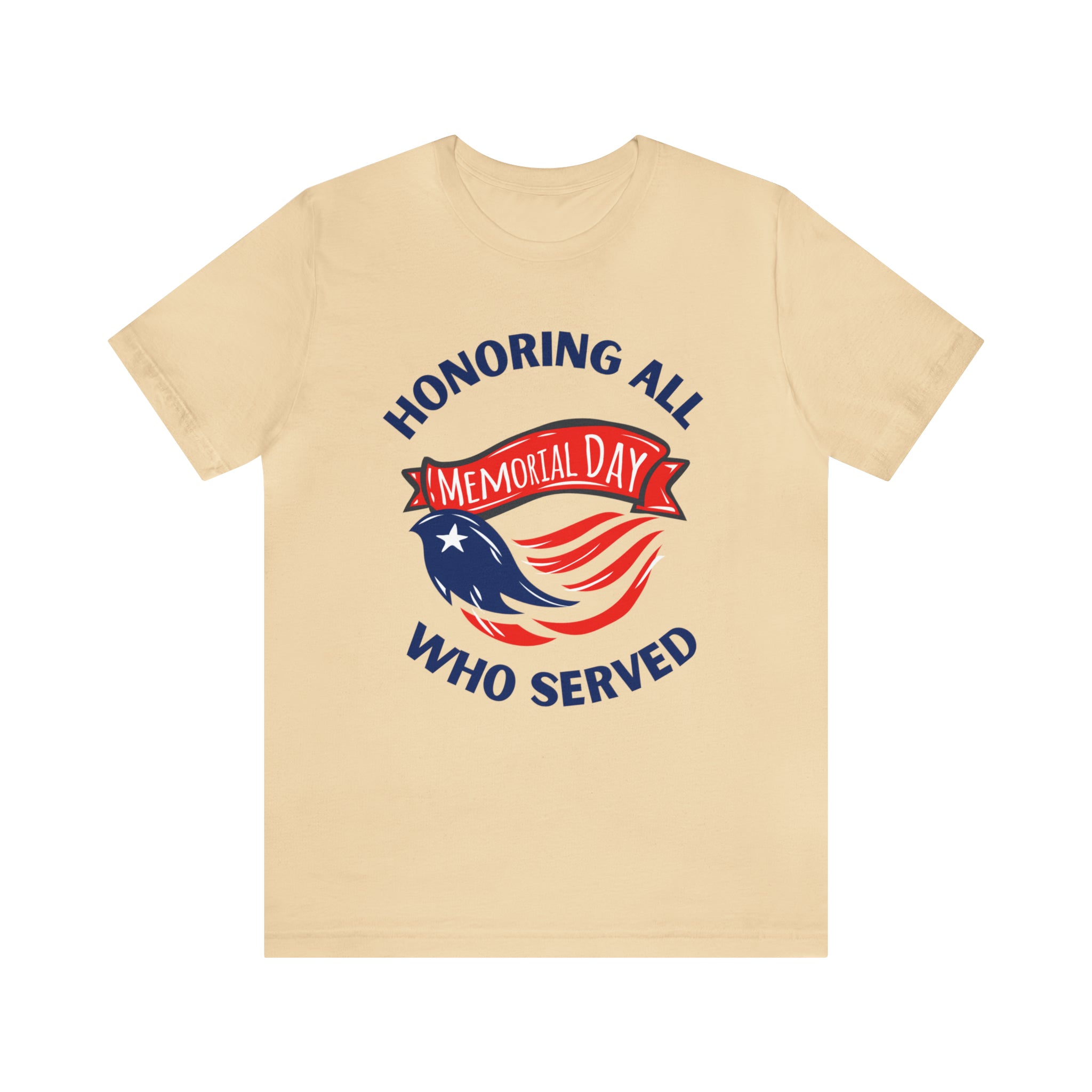 Memorial Day Honoring All Who Served Unisex Jersey Short Sleeve Tee