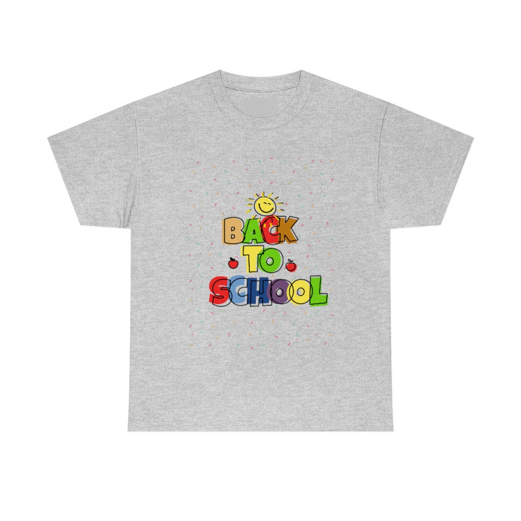 The Sunny Back to School Unisex Heavy Cotton Tee