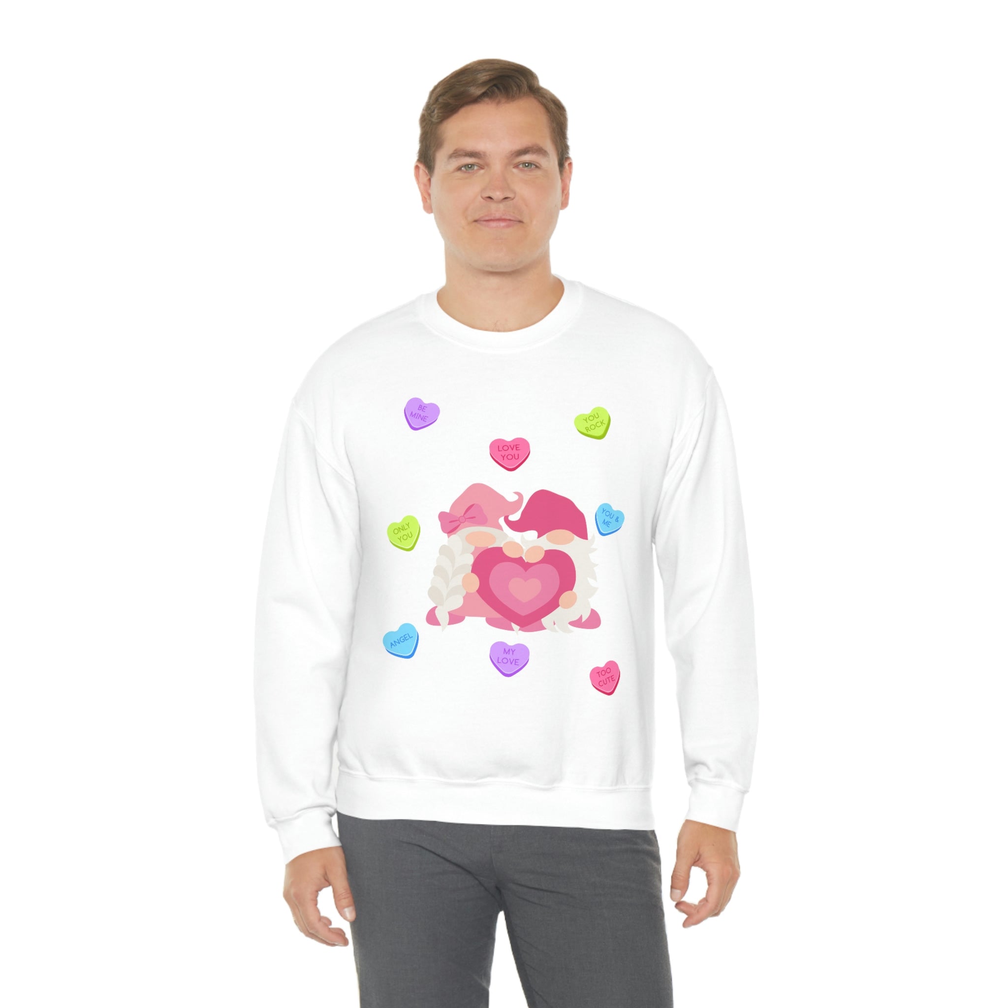 You Gnome I Love You!! Unisex Heavy Blend™ Crewneck Sweatshirt