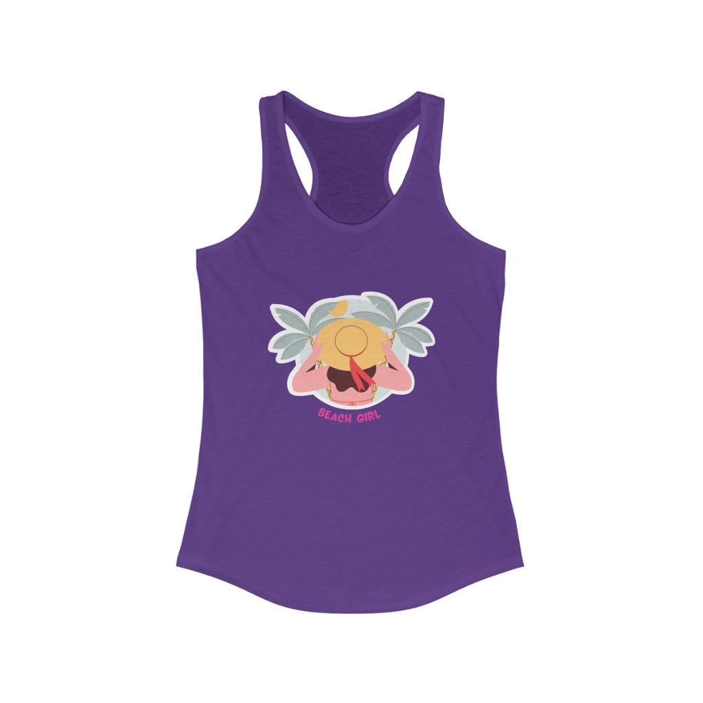 Beach Girl Women's Ideal Racerback Tank