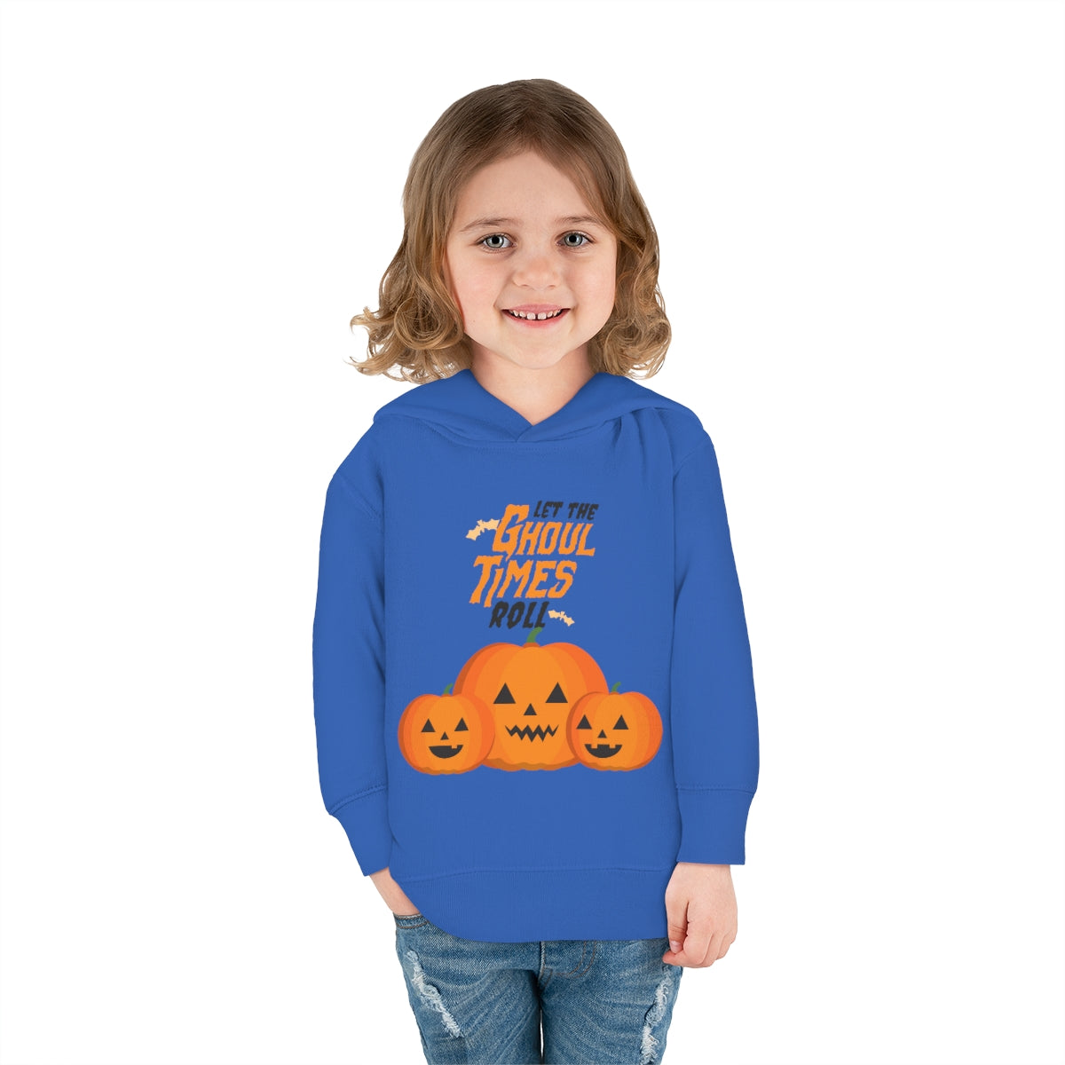 Let The Ghoul Times Roll Toddler Pullover Fleece Hoodie
