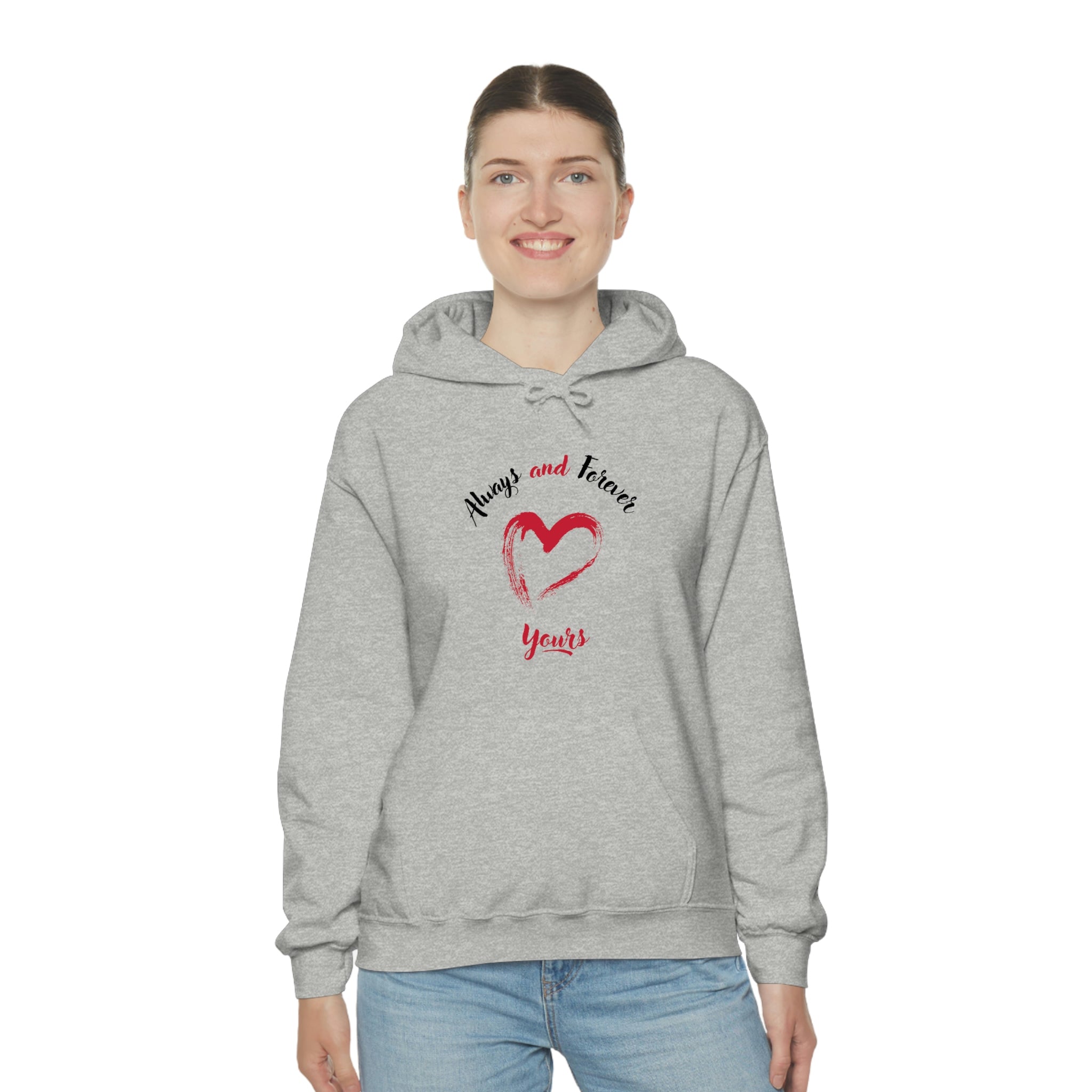 Always And Forever Yours Unisex Heavy Blend™ Hooded Sweatshirt