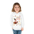 Thanksgiving Turkey Toddler Pullover Fleece Hoodie