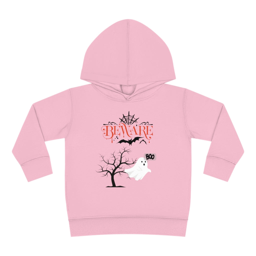 Beware Boo Toddler Pullover Fleece Hoodie