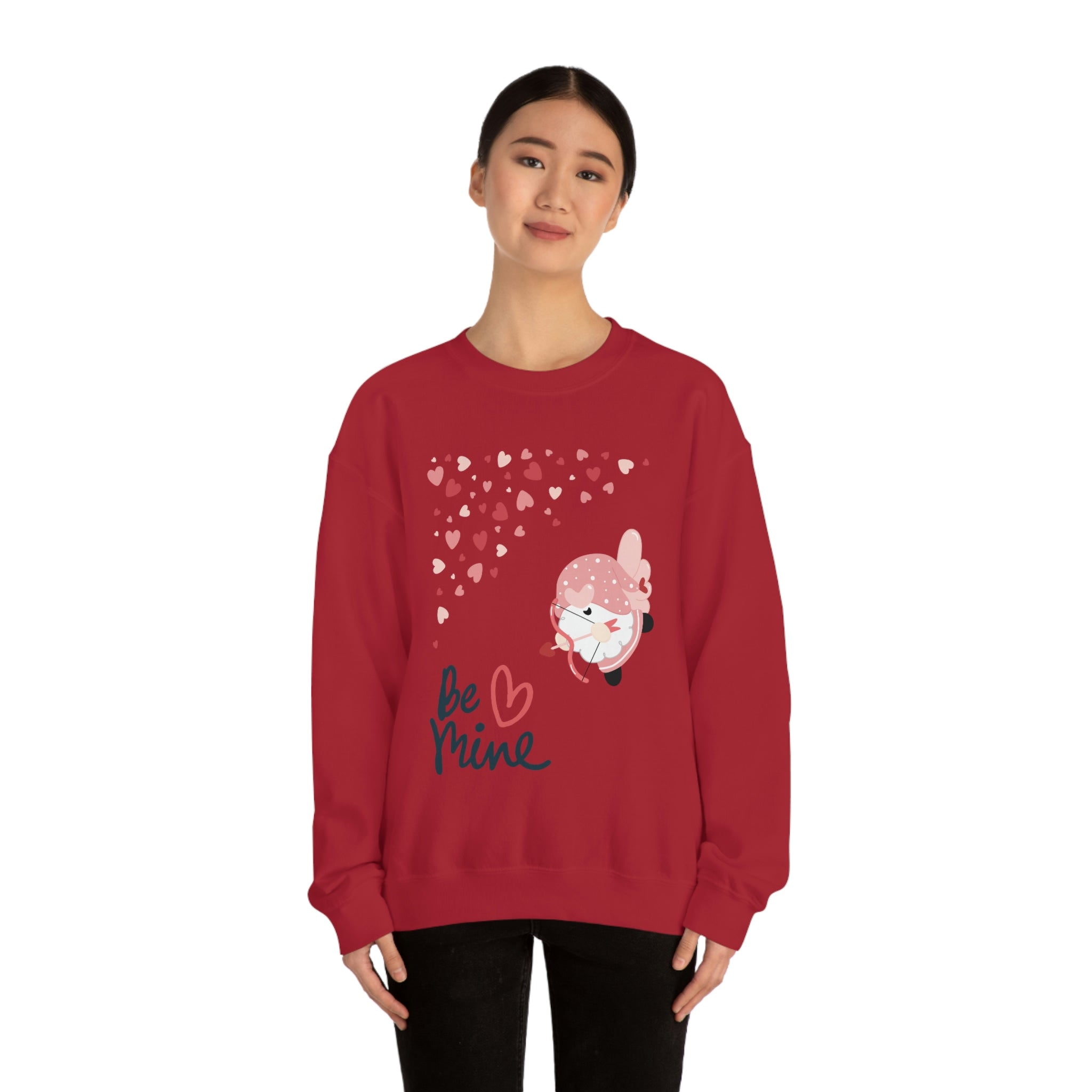 Be Mine Gnome!! Unisex Heavy Blend™ Crewneck Sweatshirt