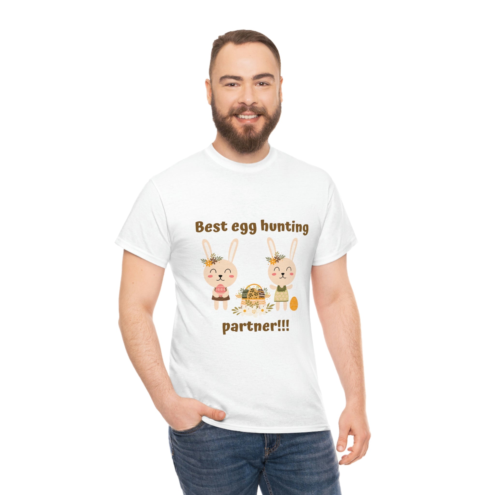 Egg Easter Partner Unisex Heavy Cotton Tee