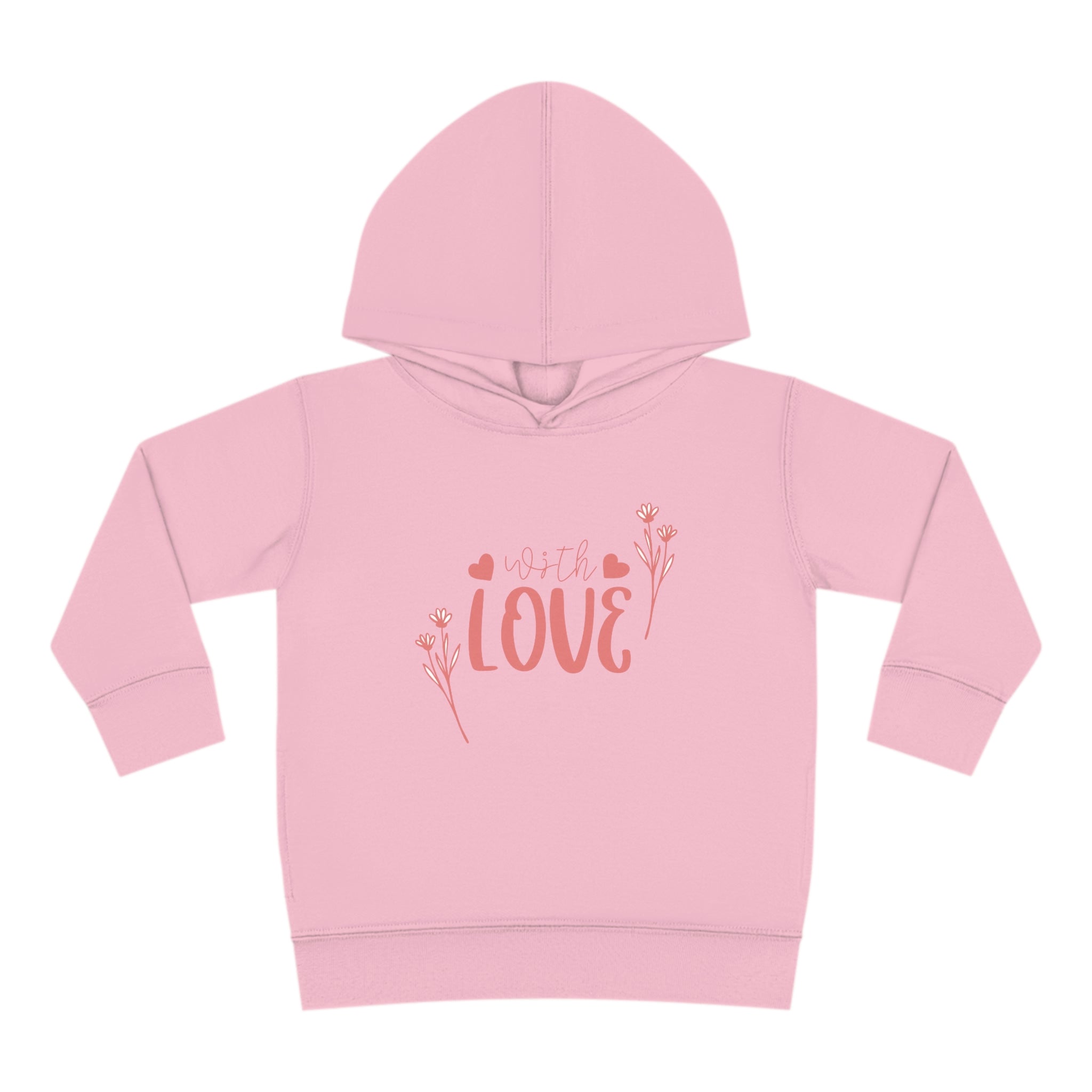 With Love Toddler Pullover Fleece Hoodie