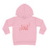 With Love Toddler Pullover Fleece Hoodie