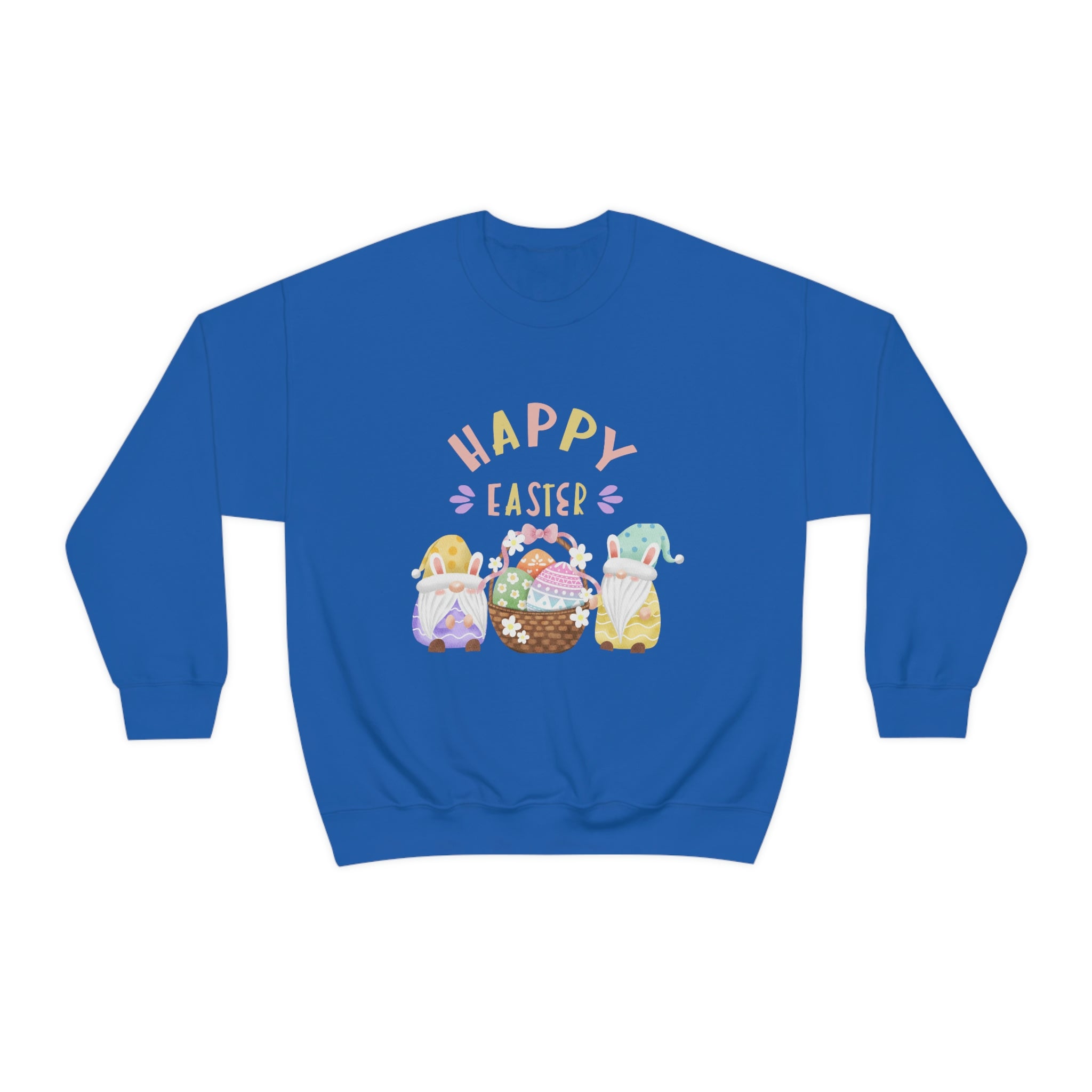 Happy Easter Gnome Unisex Heavy Blend™ Crewneck Sweatshirt