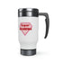 Super Grandma Stainless Steel Travel Mug with Handle, 14oz