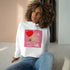 Happy Valentine's Day Crop Hoodie