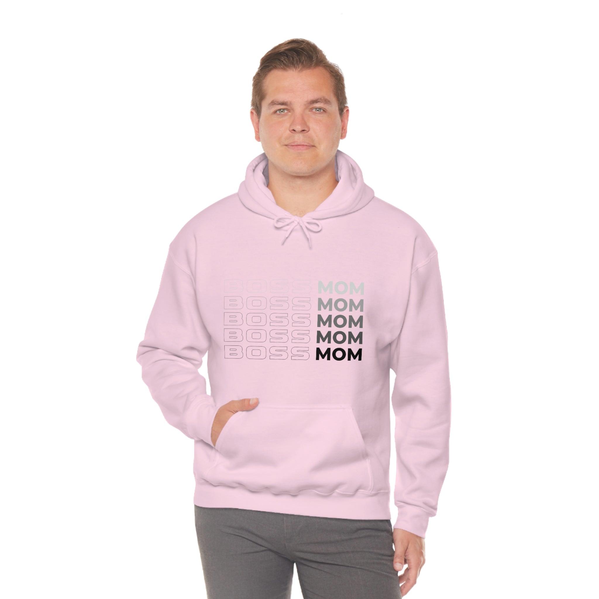 Boss Mom Unisex Heavy Blend™ Hooded Sweatshirt