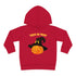 Pumpkin Trick or Treat Toddler Pullover Fleece Hoodie