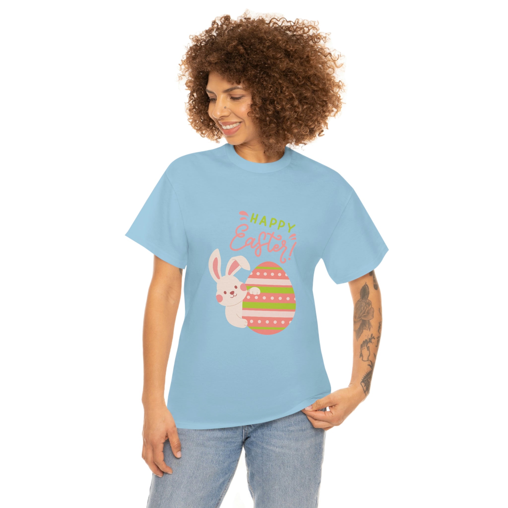 Easter Egg Unisex Heavy Cotton Tee