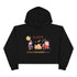 Happy Hallothanksmas Crop Hoodie