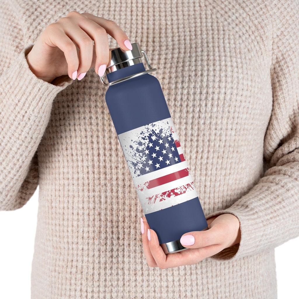 Old Glory 22oz Vacuum Insulated Bottle