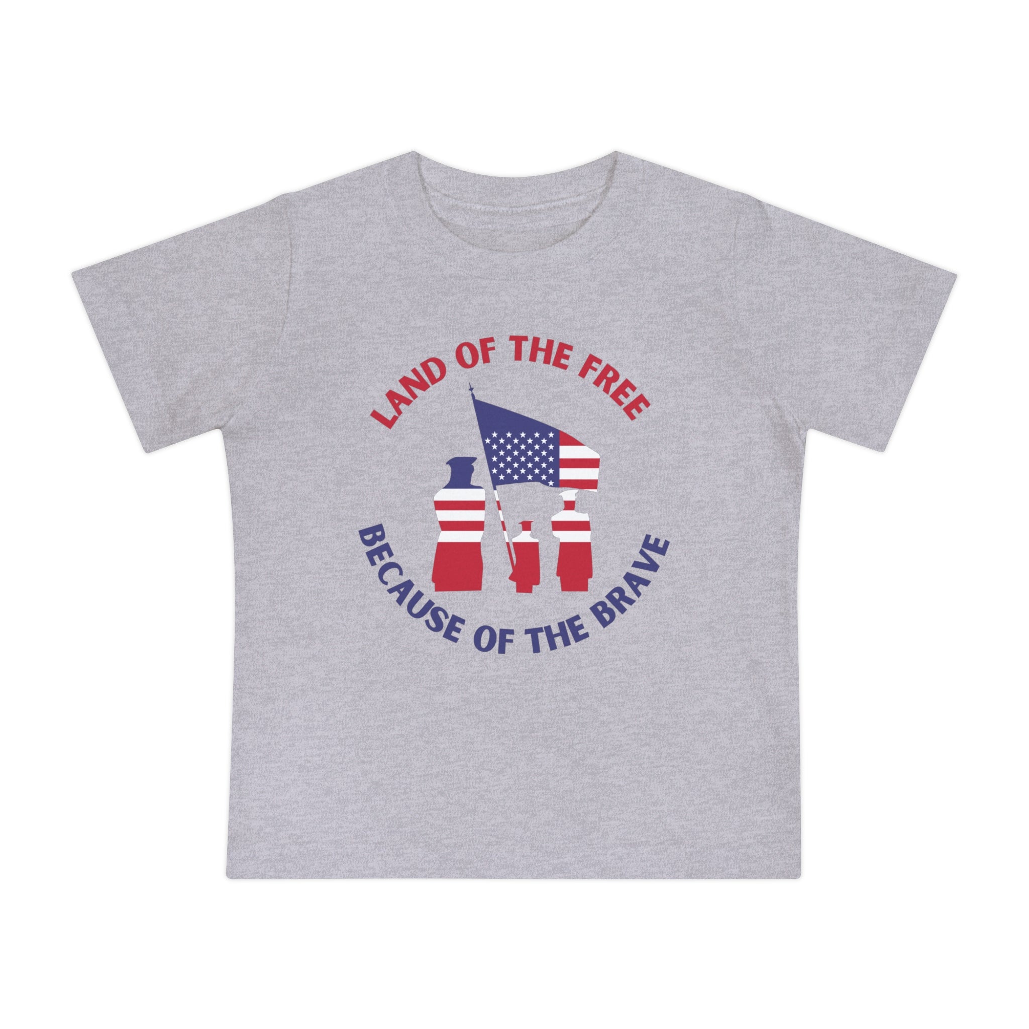 Memorial Day land Of The Free Baby Short Sleeve T-Shirt