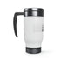 Boss Mom Stainless Steel Travel Mug with Handle, 14oz