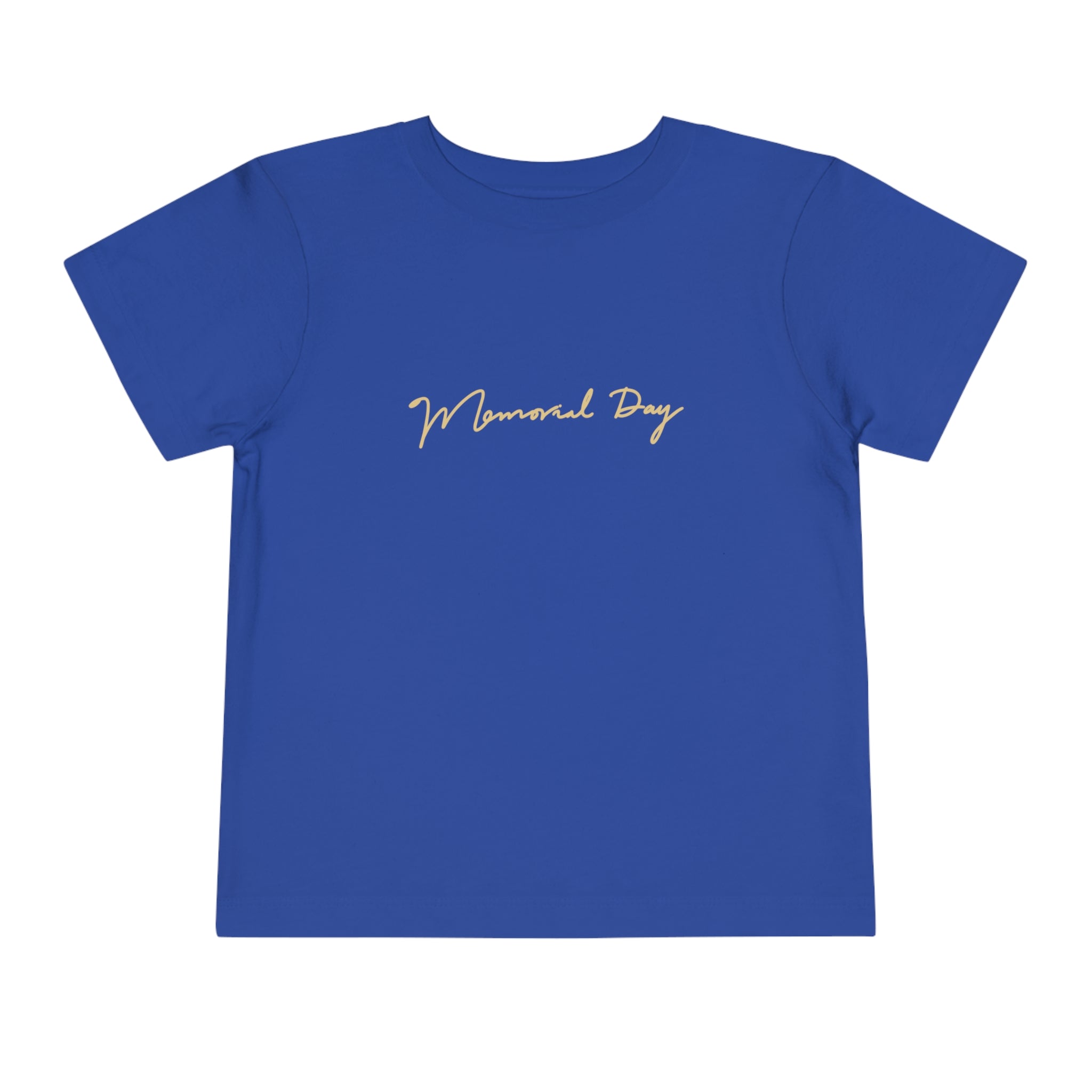 Memorial Day Toddler Short Sleeve Tee