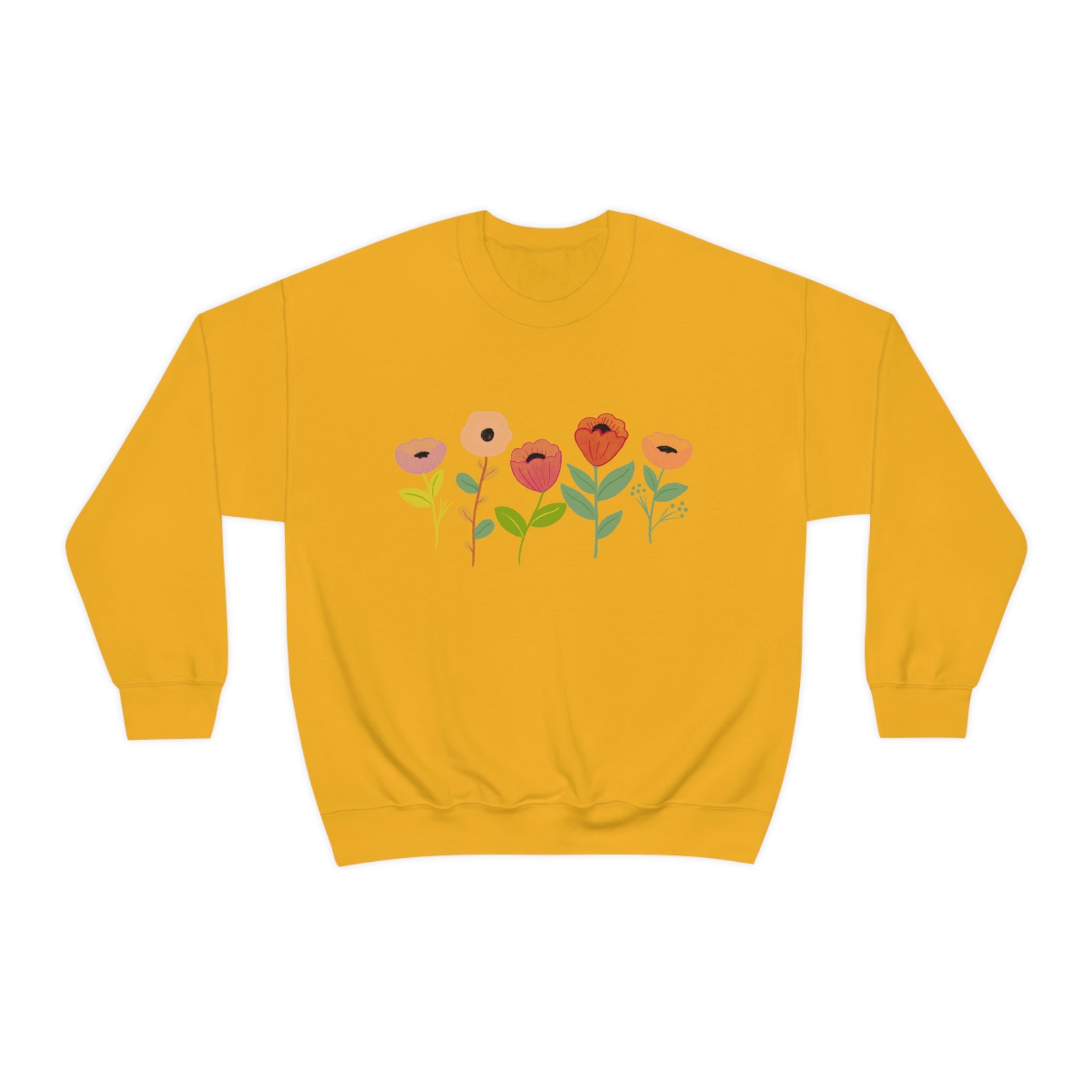 Spring Flowers Unisex Heavy Blend™ Crewneck Sweatshirt