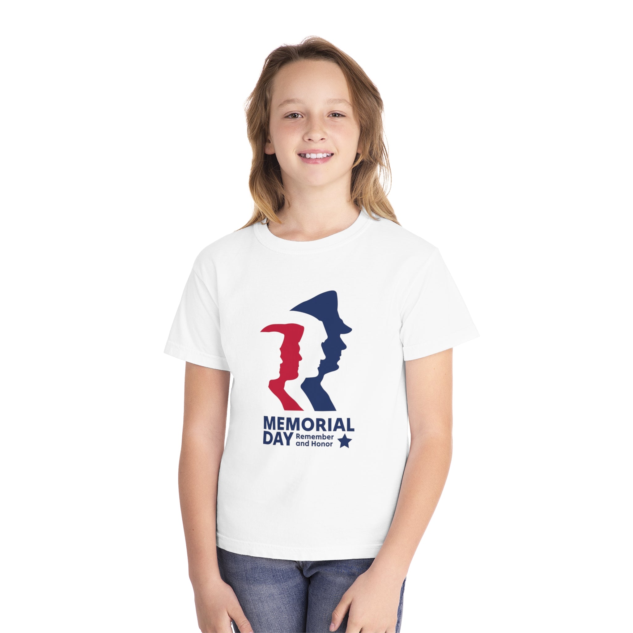 Memorial Day Heroes Youth Midweight Tee