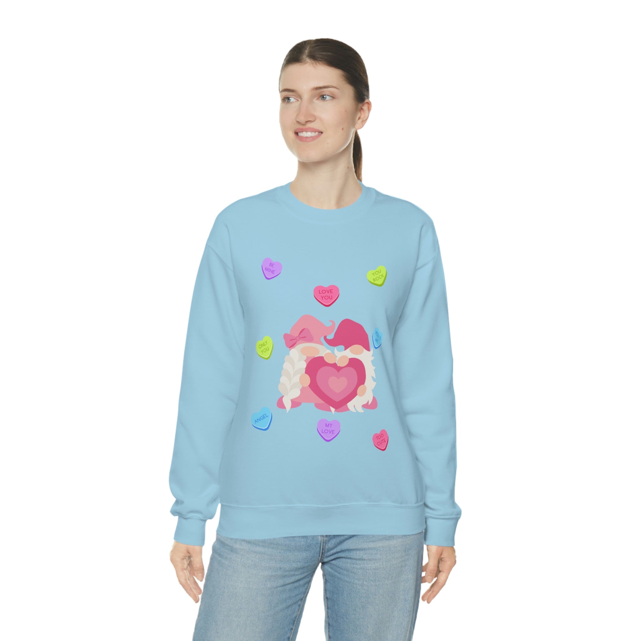 You Gnome I Love You!! Unisex Heavy Blend™ Crewneck Sweatshirt