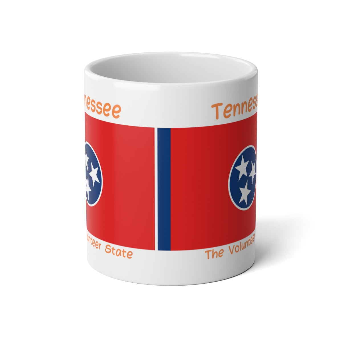 Tennessee State Flag Jumbo Mug, 20oz