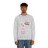 Happy Easter Day Bunny Unisex Heavy Blend™ Crewneck Sweatshirt