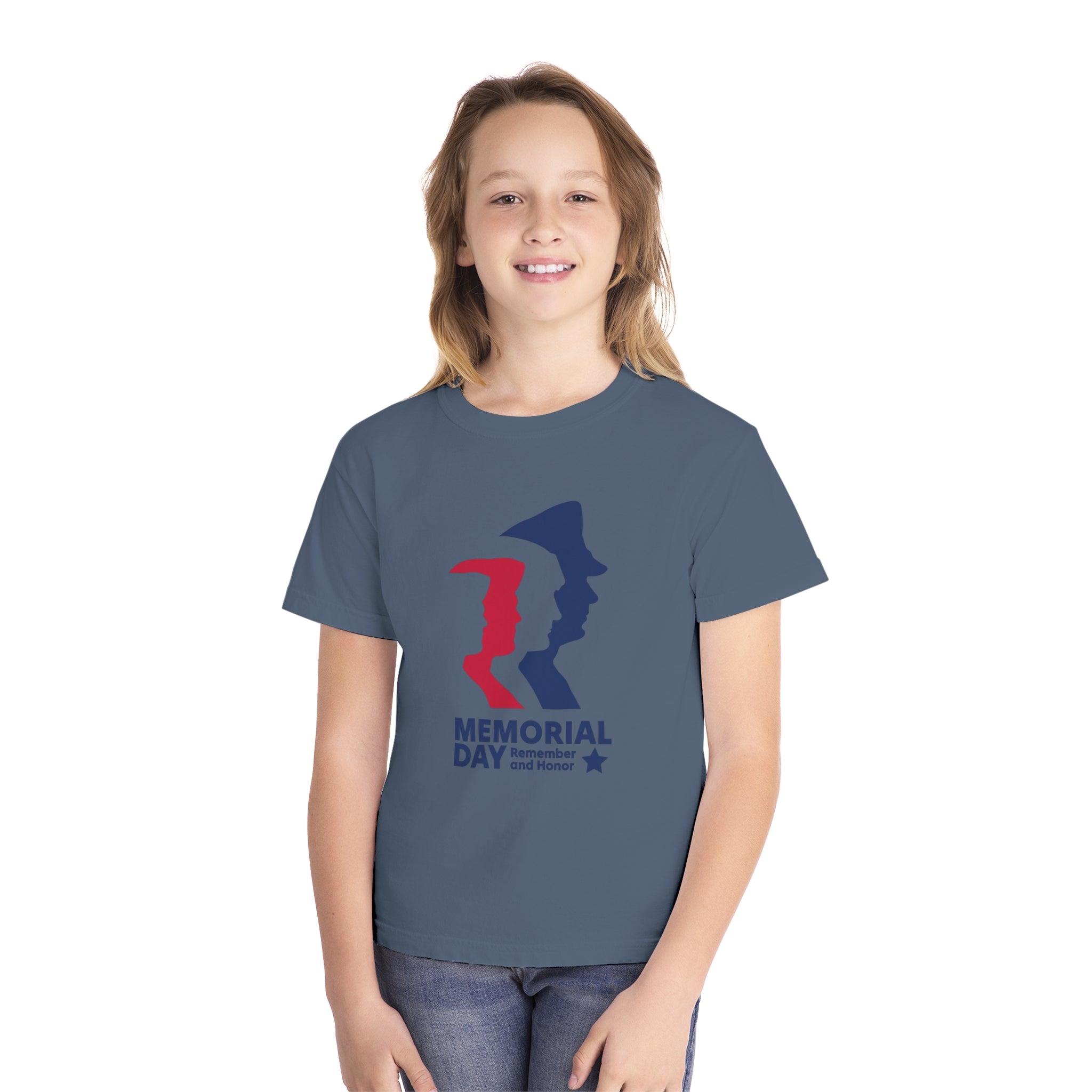 Memorial Day Heroes Youth Midweight Tee