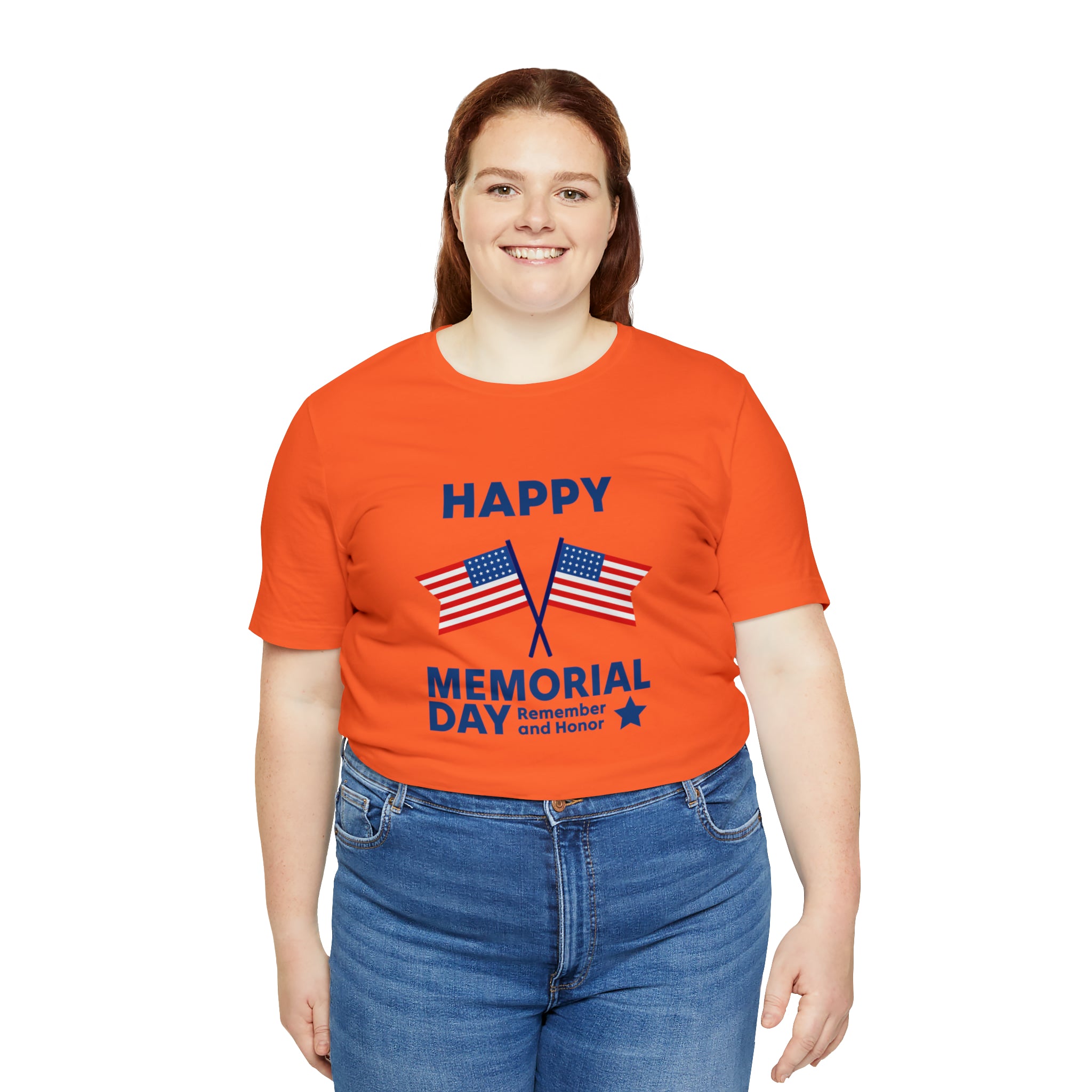 Happy Memorial Day Unisex Jersey Short Sleeve Tee