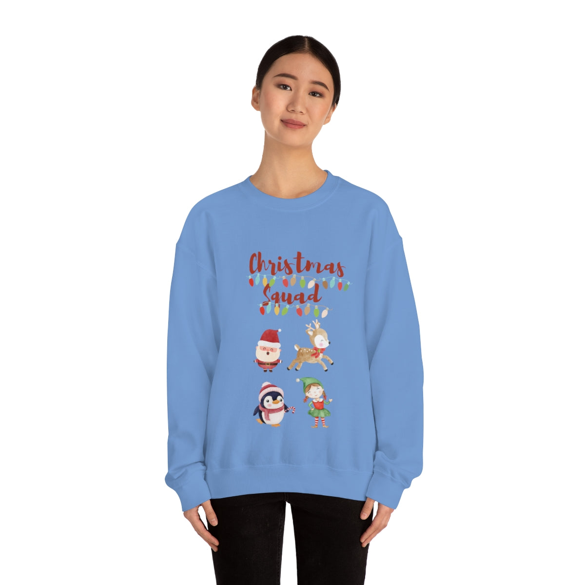 Christmas Squad Unisex Heavy Blend™ Crewneck Sweatshirt