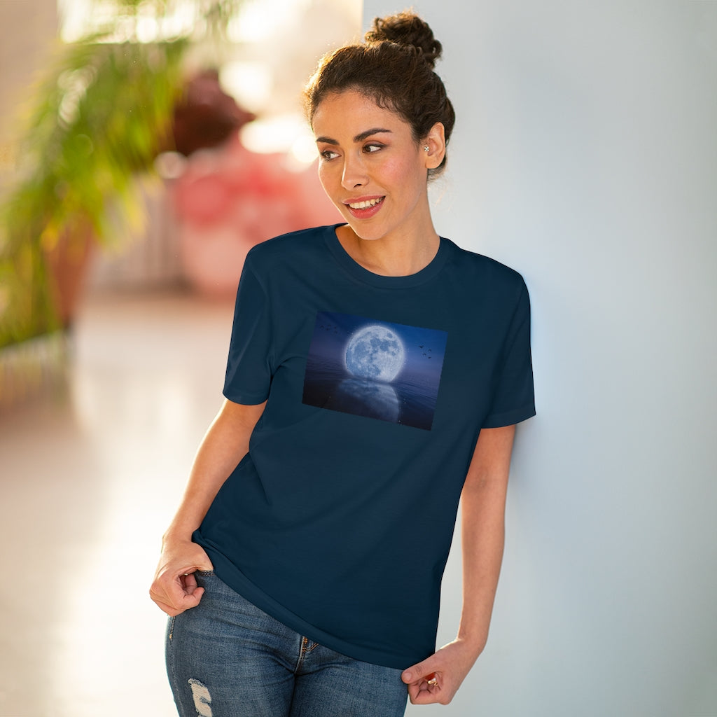 Mystical Moon Organic Creator T-shirt - Unisex