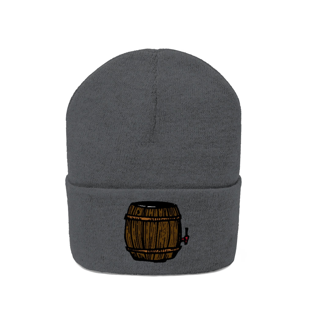 Keg Barrel Knit Beanie