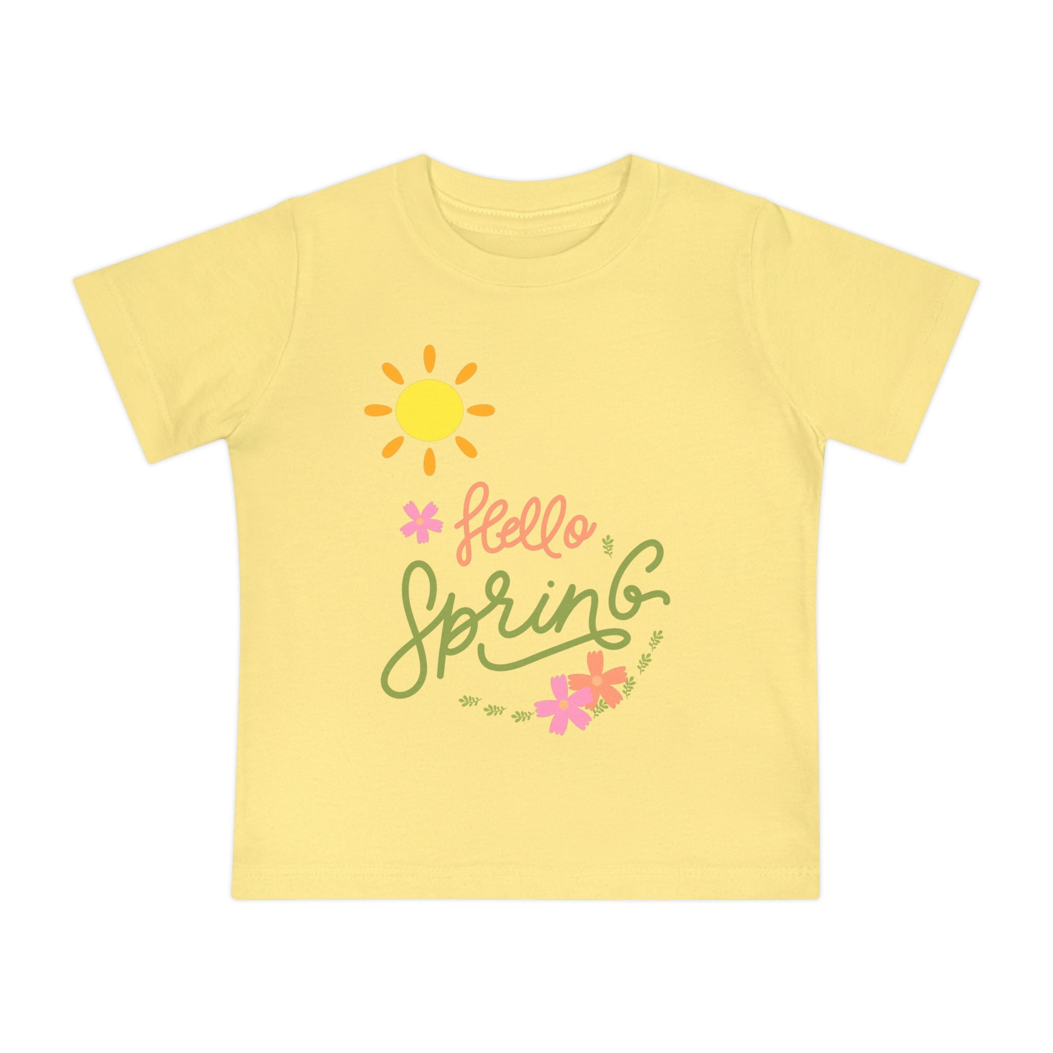 Spring Sunshine Baby Short Sleeve T-Shirt