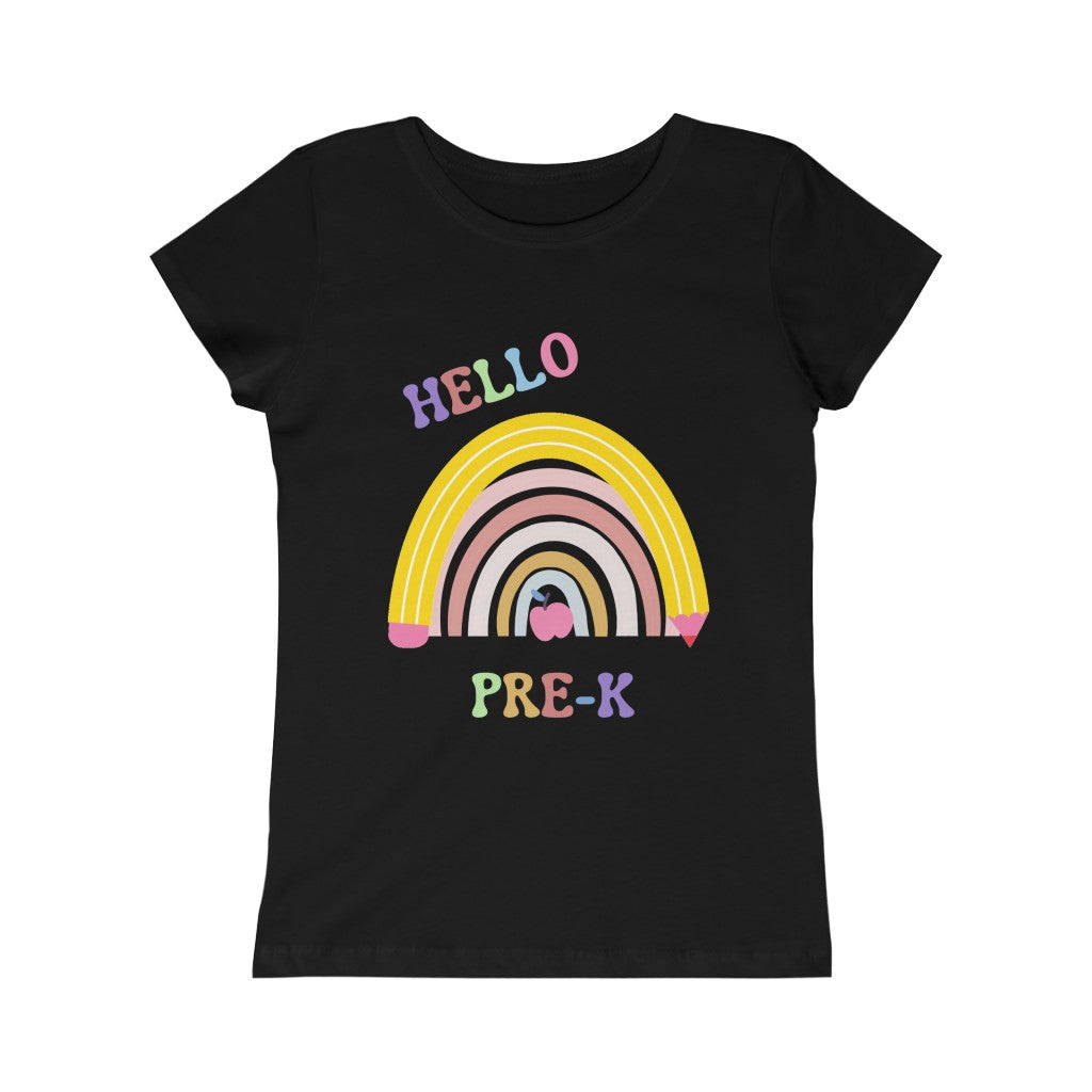 Hello Pre-K Girls Princess Tee