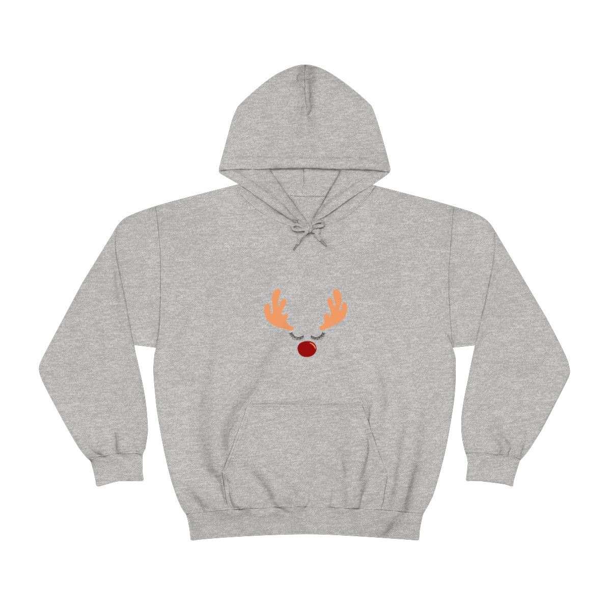 Reindeer Christmas Unisex Heavy Blend™ Hooded Sweatshirt