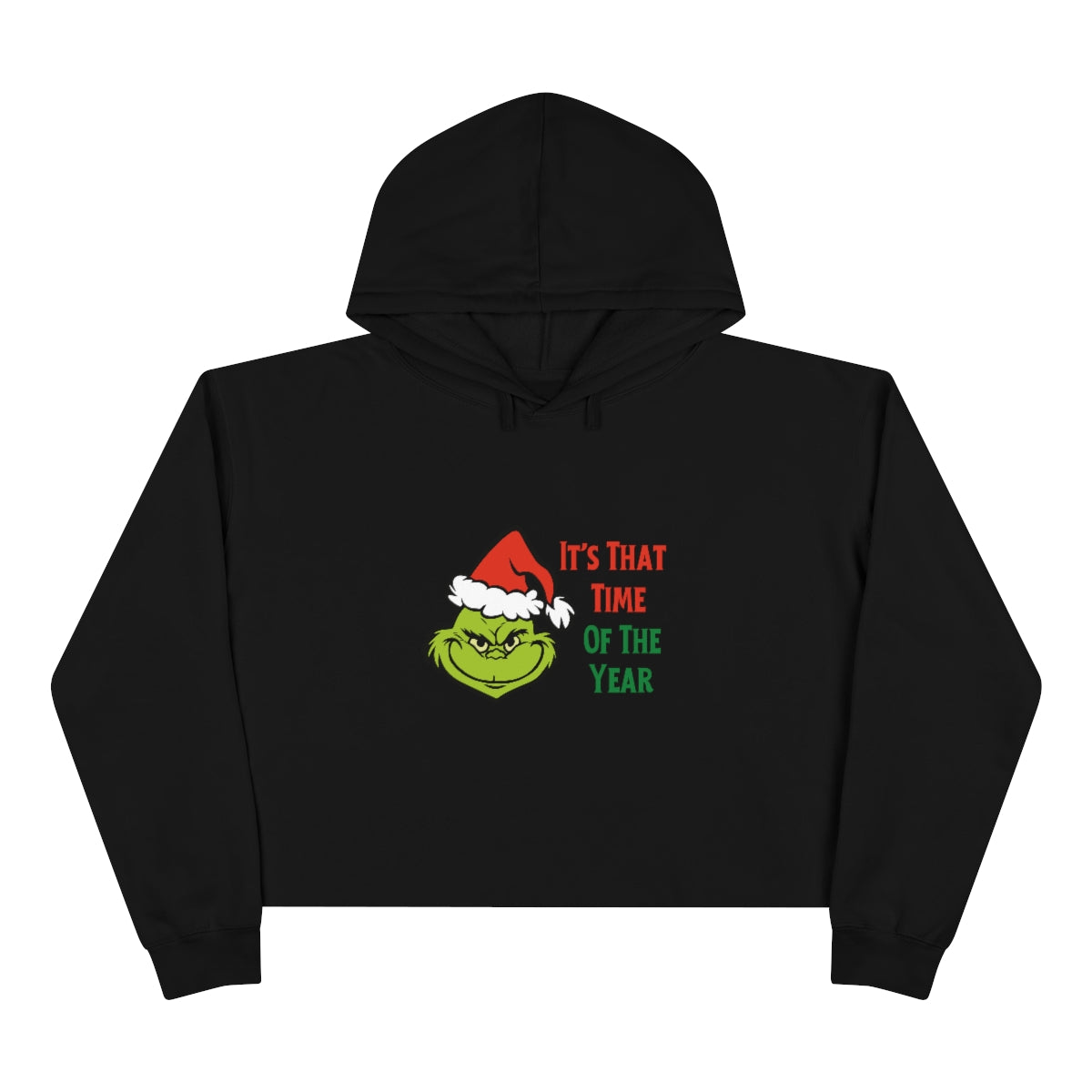 It's That Time Of The Year Crop Hoodie