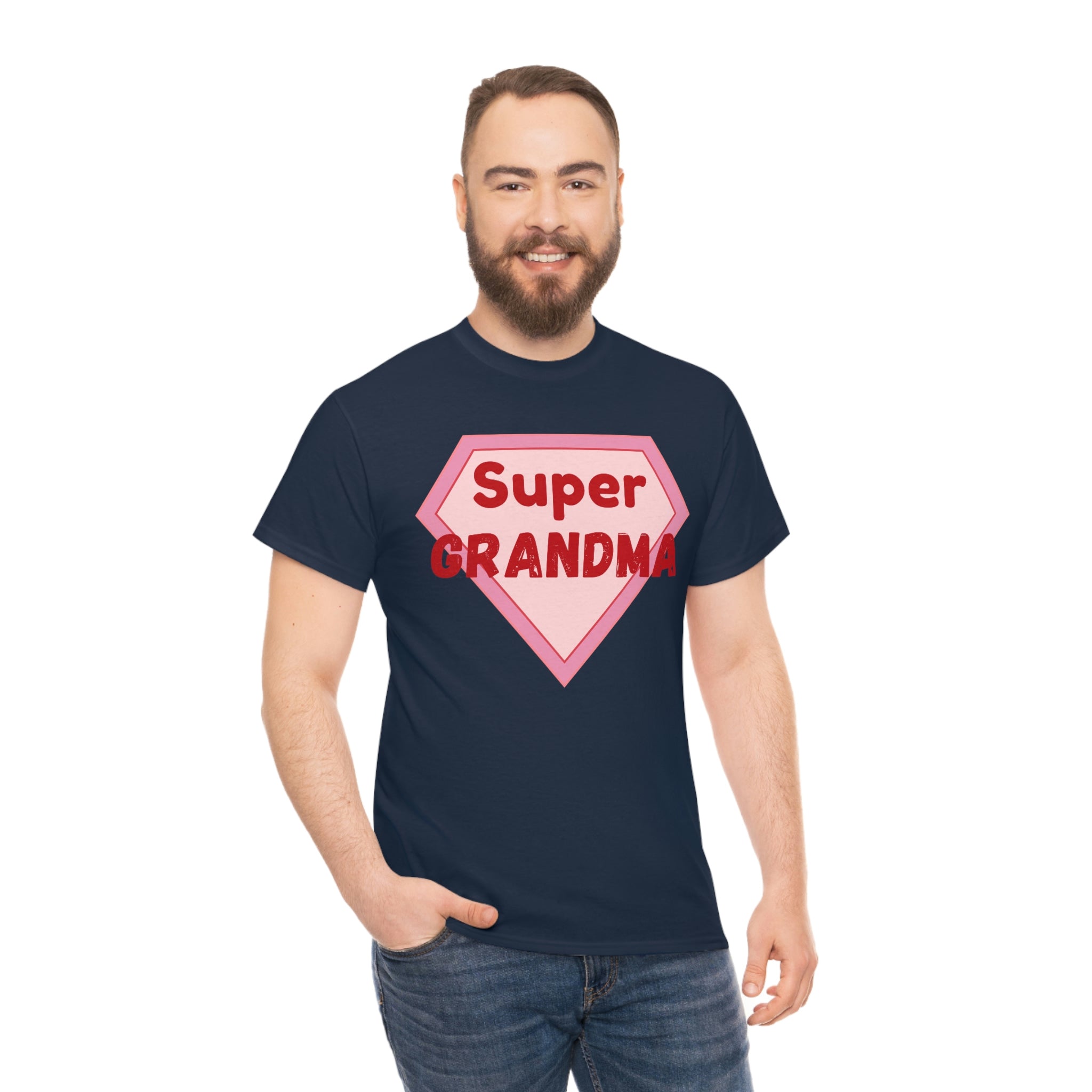 Super Grandma Unisex Heavy Cotton Tee